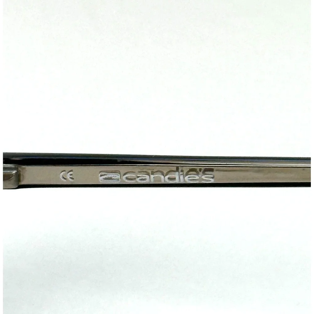 CANDIES C Sandy Blkcry Eyeglasses Frame Only 48-17-135 Black Oval Full Rim